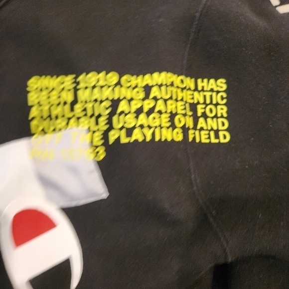 Mens medium champion pull over sweatshirt - Picture 3 of 4